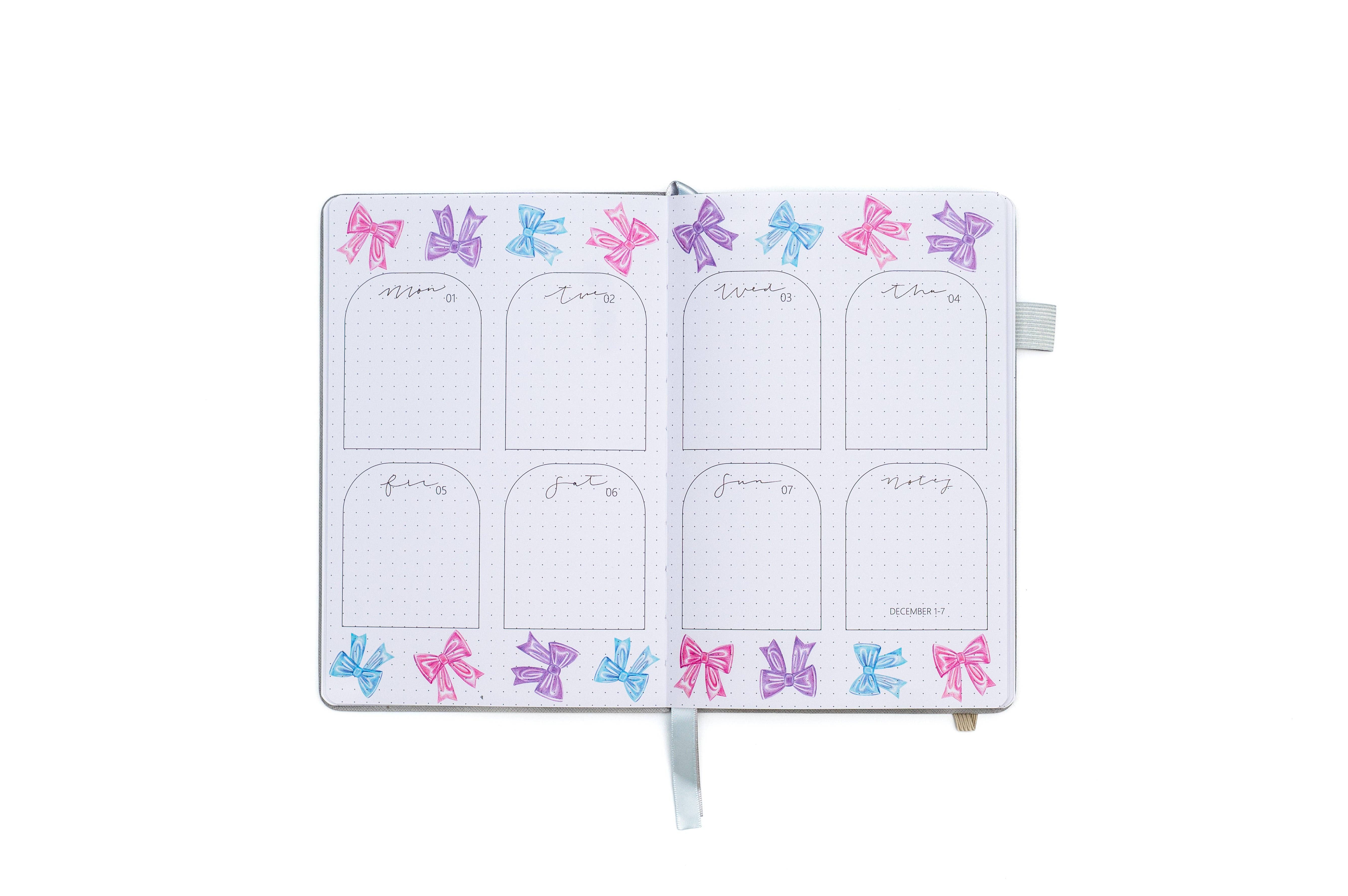 Linda Tong Planners - Wholesale Planner - 2026 Illustrated Planner Light Gray3