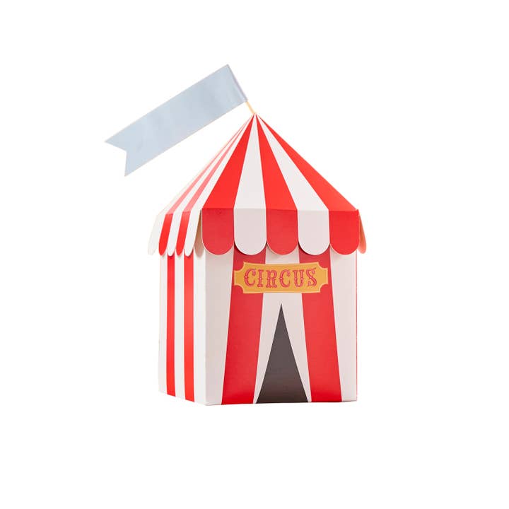 Hootyballoo by Club Green - Wholesale Party favour bag/box - Circus Customisable Party Boxes - Pack of 42