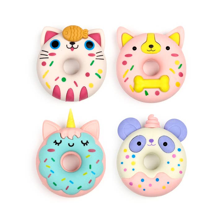 Puckator Ltd – wholesale Eraser – Child – Unicorn Donut Eraser in a Mini Box1