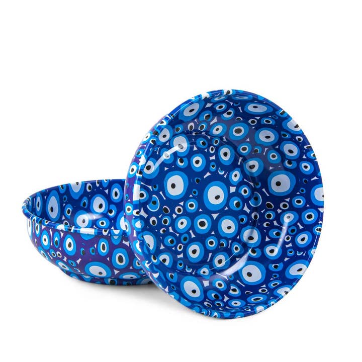 Metal Bowl Traditional Pattern Small for wholesale by CRETE TRADING INC