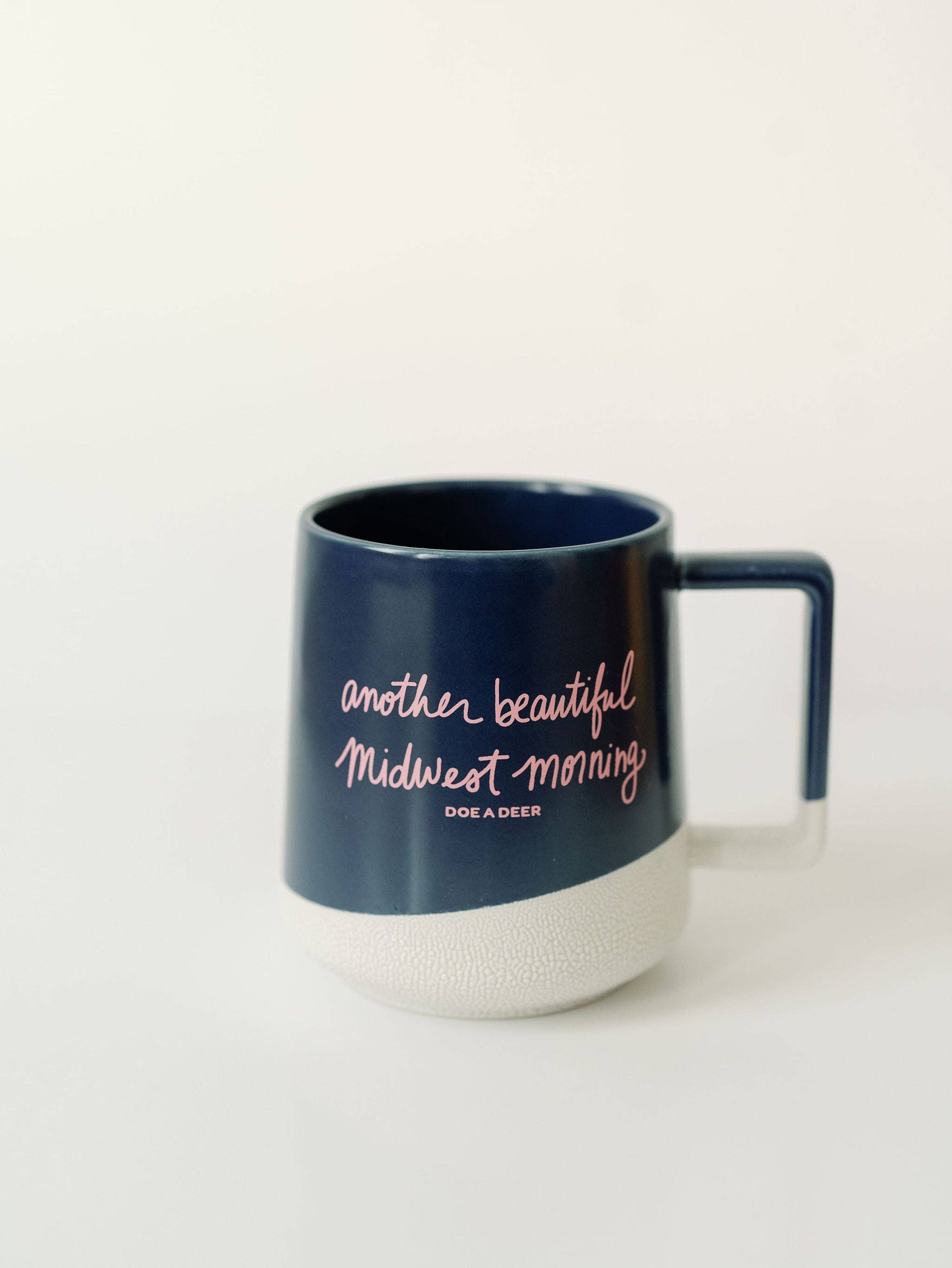 Doe A Deer - Wholesale Coffee Mug - Midwest Morning Mug1