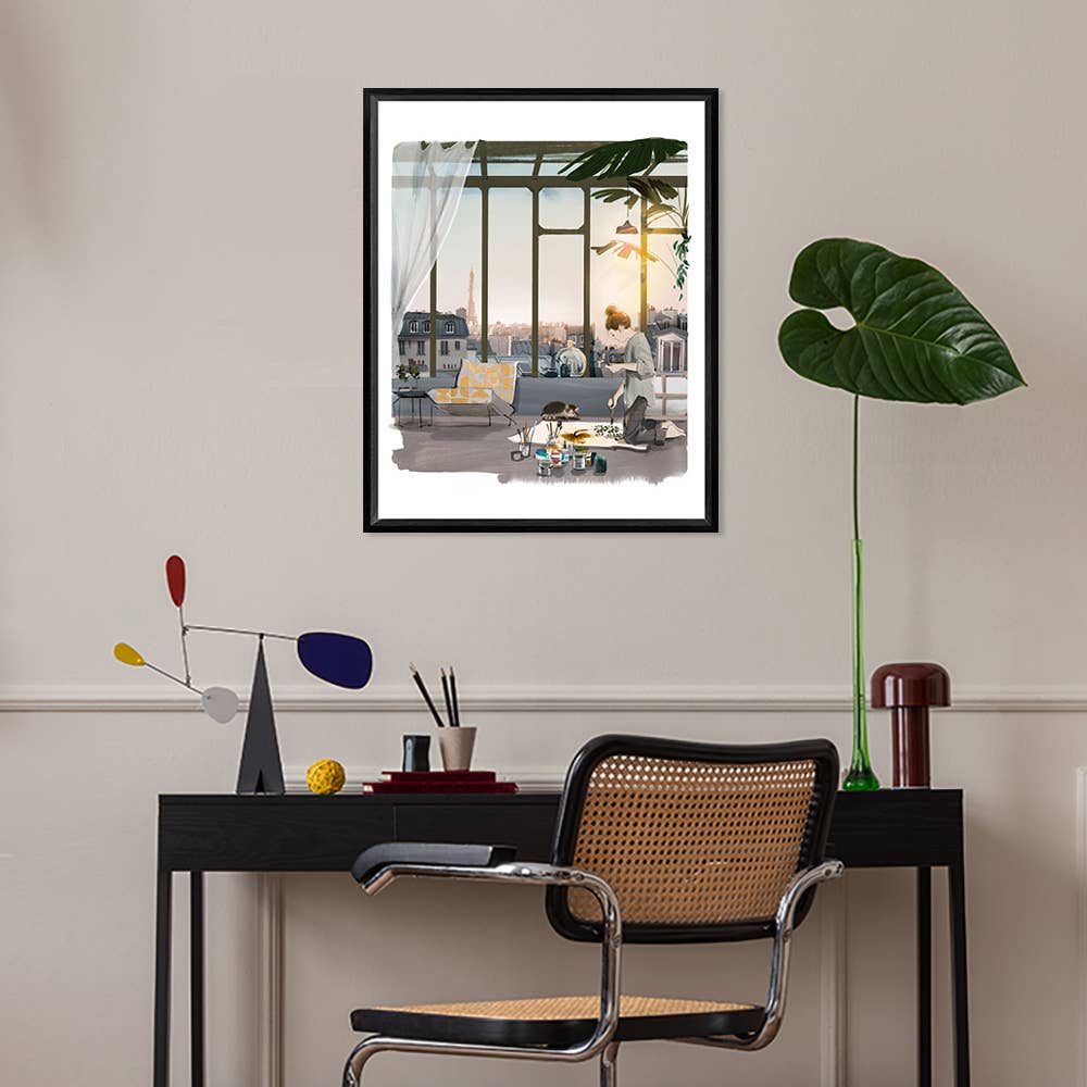 Atelier Contemporain - Wholesale Art Print - Fine Art Print - "The Artist" - S.Griotto10