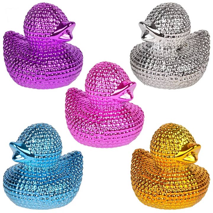 Bling Rubber Duckies Kids Toys - Assorted for wholesale by Pagdee Kids Juniors