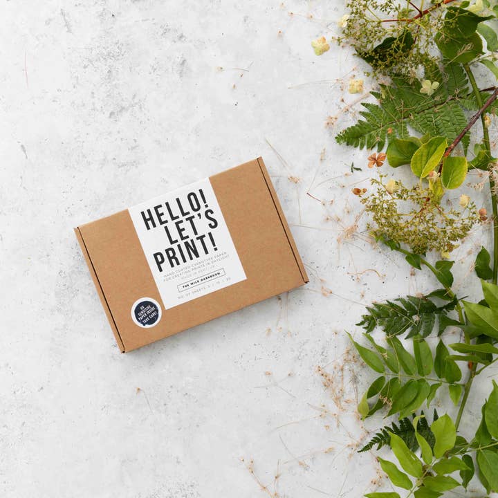 The Wild Darkroom – wholesale DIY craft kit – Cyanotype Printing Paper - A59