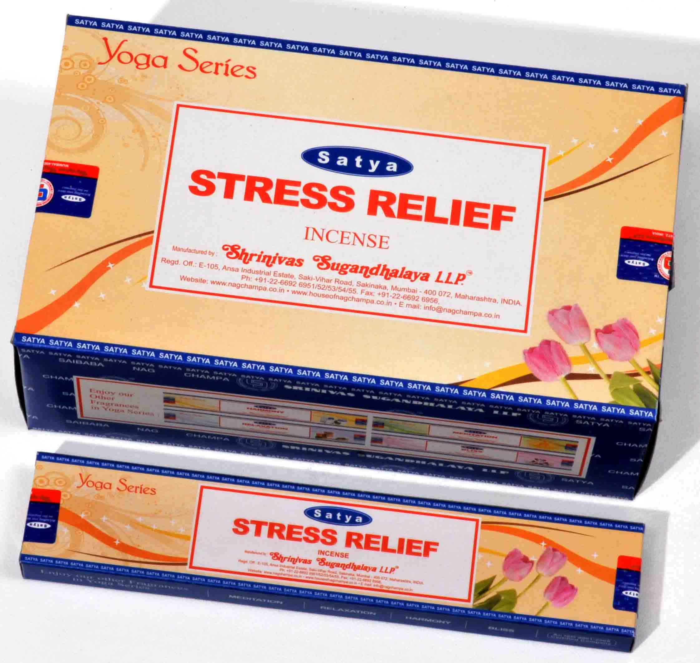 R. Expo/Song of India - Wholesale Incense - Satya Incense - Stress Relief
