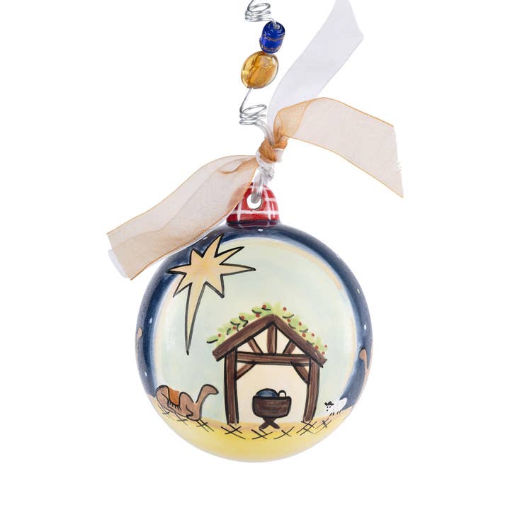 Jesus Nativity with Wisemen Christmas Ornament for wholesale by Glory Haus