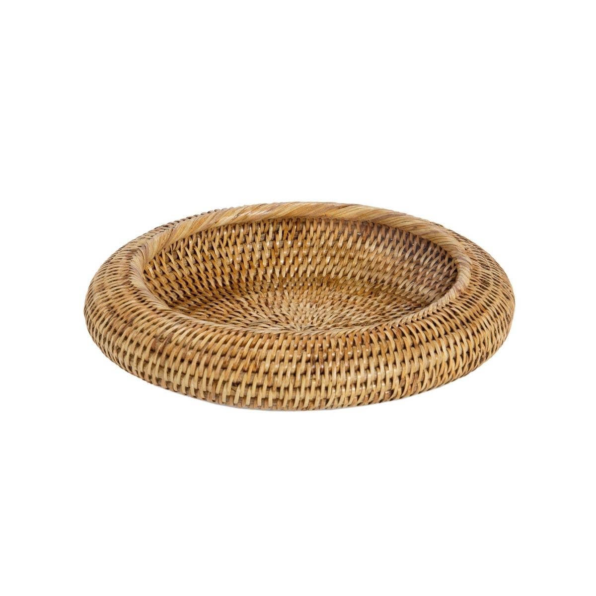 Andrea House - Wholesale Decorative Tray - Rattan centerpiece0