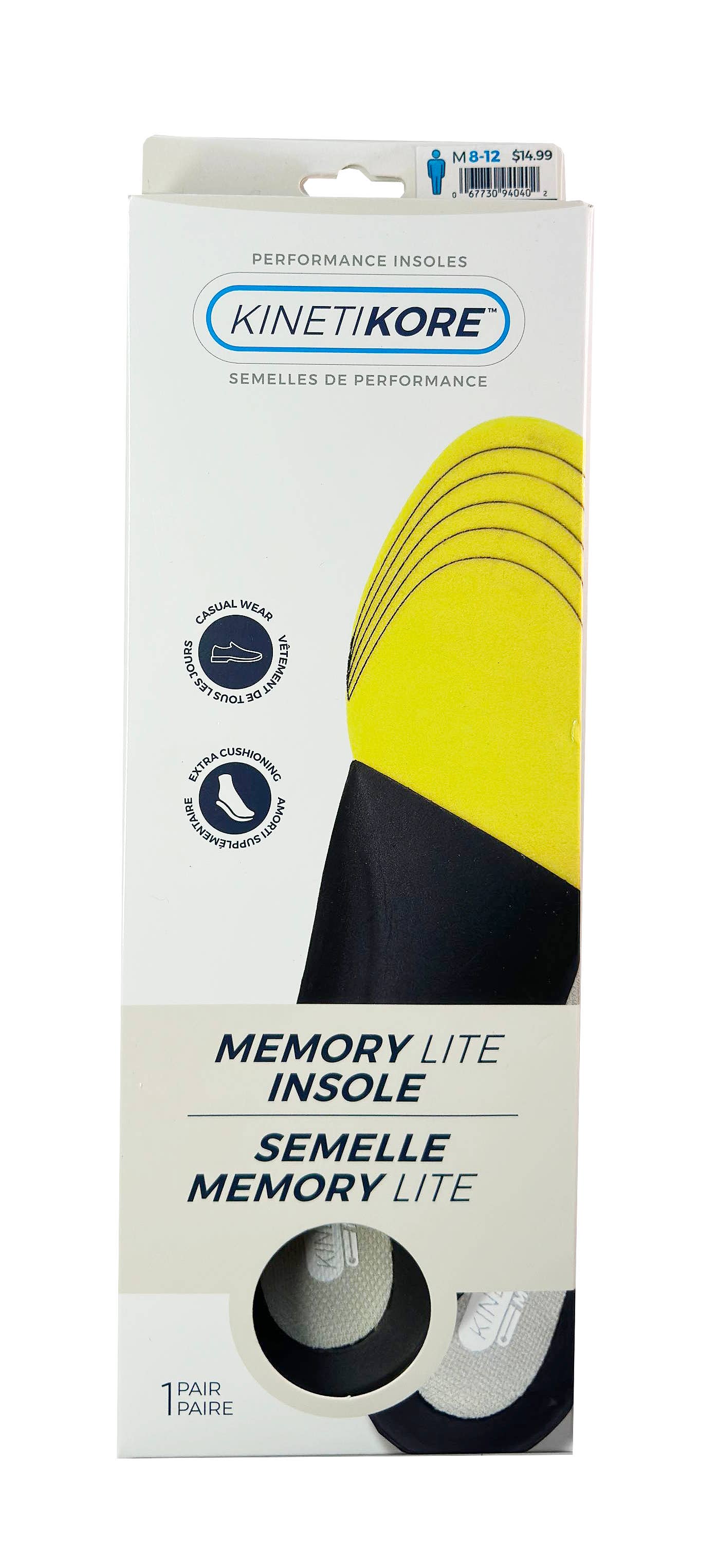 Walter's Shoe Care - Vente Semelles intérieures – unisexe - Semelle Memory Lite1