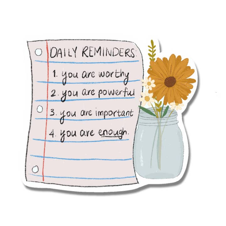 Daily Affirmations for wholesale by Mazapan Paper Co.