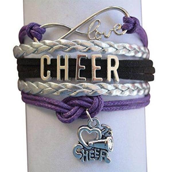 Sportybella - Venta al por mayor Pulseras de abalorios/colgantes - Pulsera Cheer Charm, disponible en 22 colores del equipo5