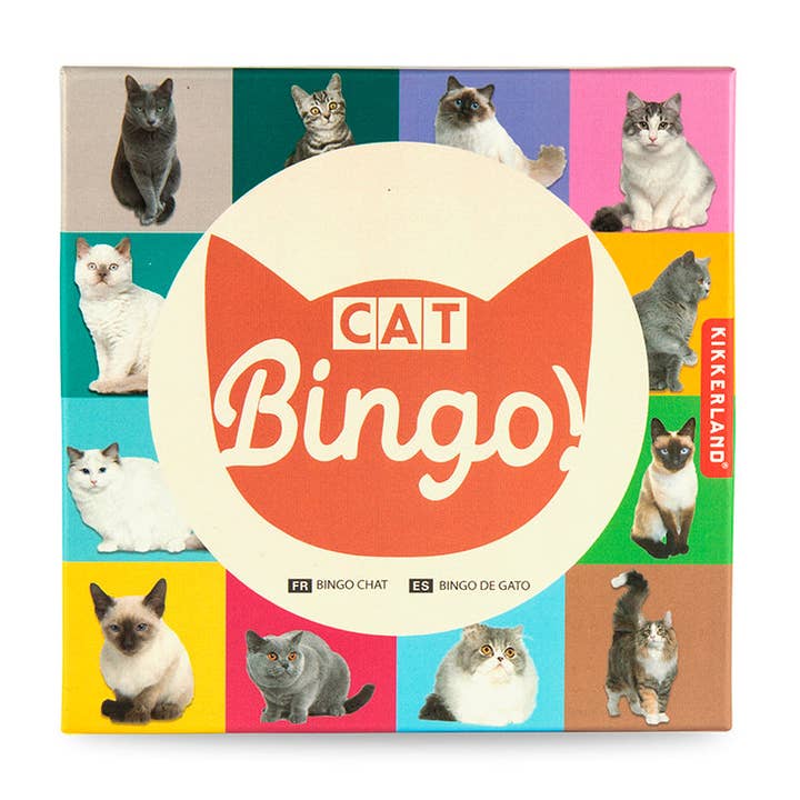 Cat Bingo for wholesale by Kikkerland Design Inc