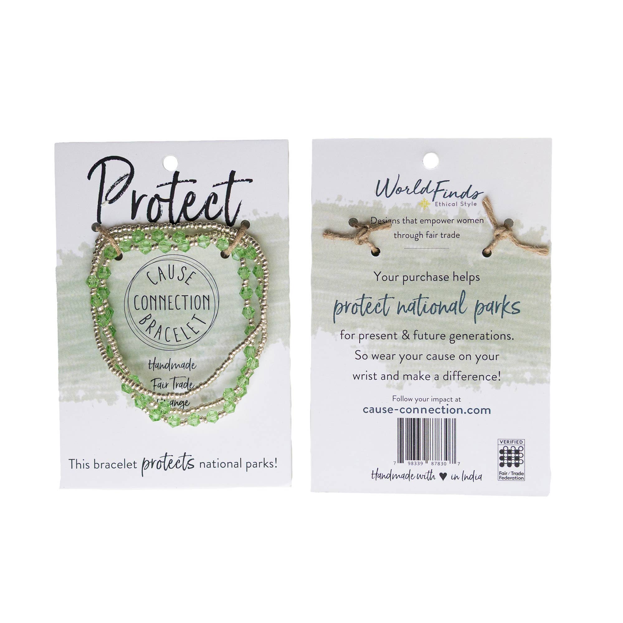 WorldFinds – wholesale Pärlarmband – Skydda • Orsak Armband3