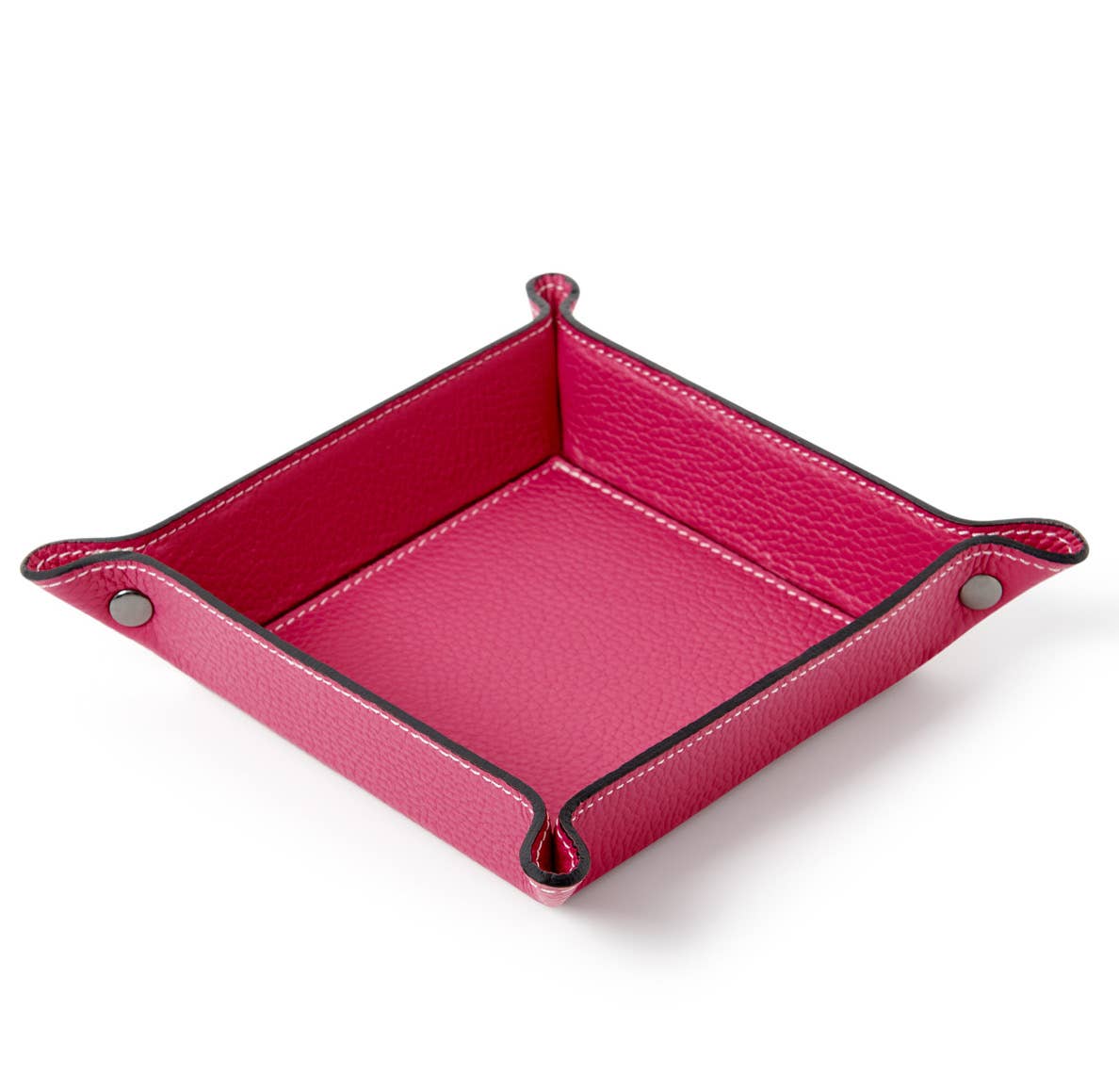MONTTE DI JINNE - Wholesale Decorative Tray - Italian Handmade Genuine Leather Valet Tray6