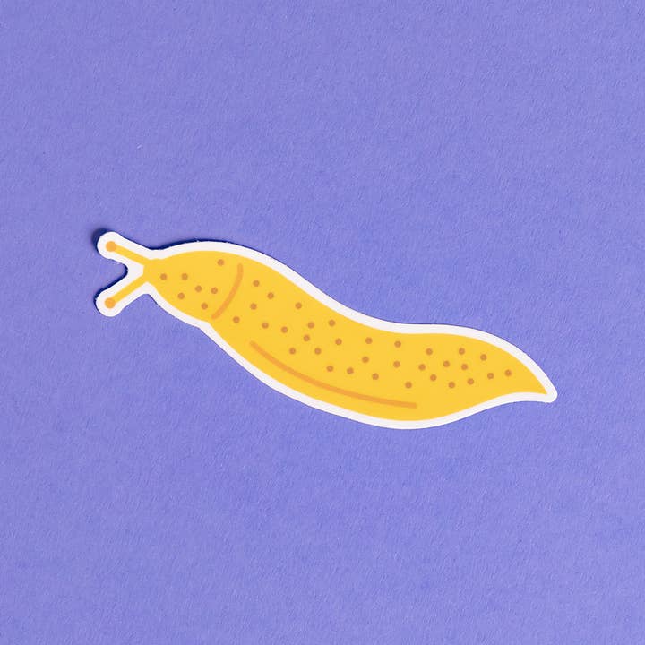Graphic Anthology Greeting Cards - Wholesale Sticker - Banana slug sticker | vinyl die-cut waterproof sticker3