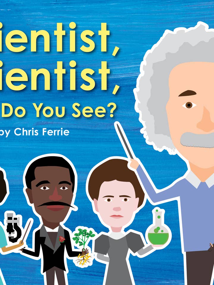 Scientist, Scientist, Who Do You See? (HC) for wholesale by Sourcebooks