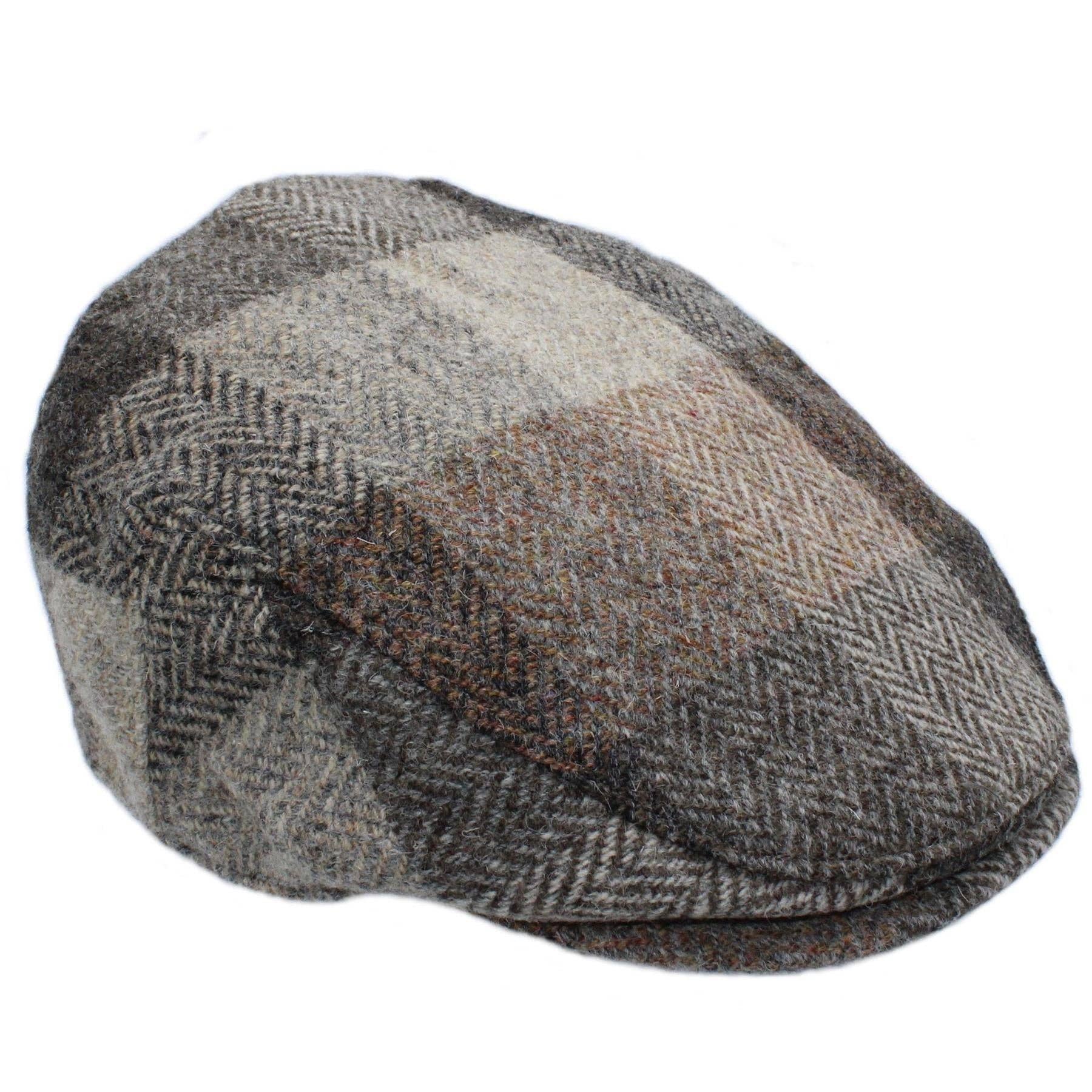 Heather Hats & Accessories - Wholesale Flatcap - Men's - Highland Harris Tweed Flat Cap ZH01410