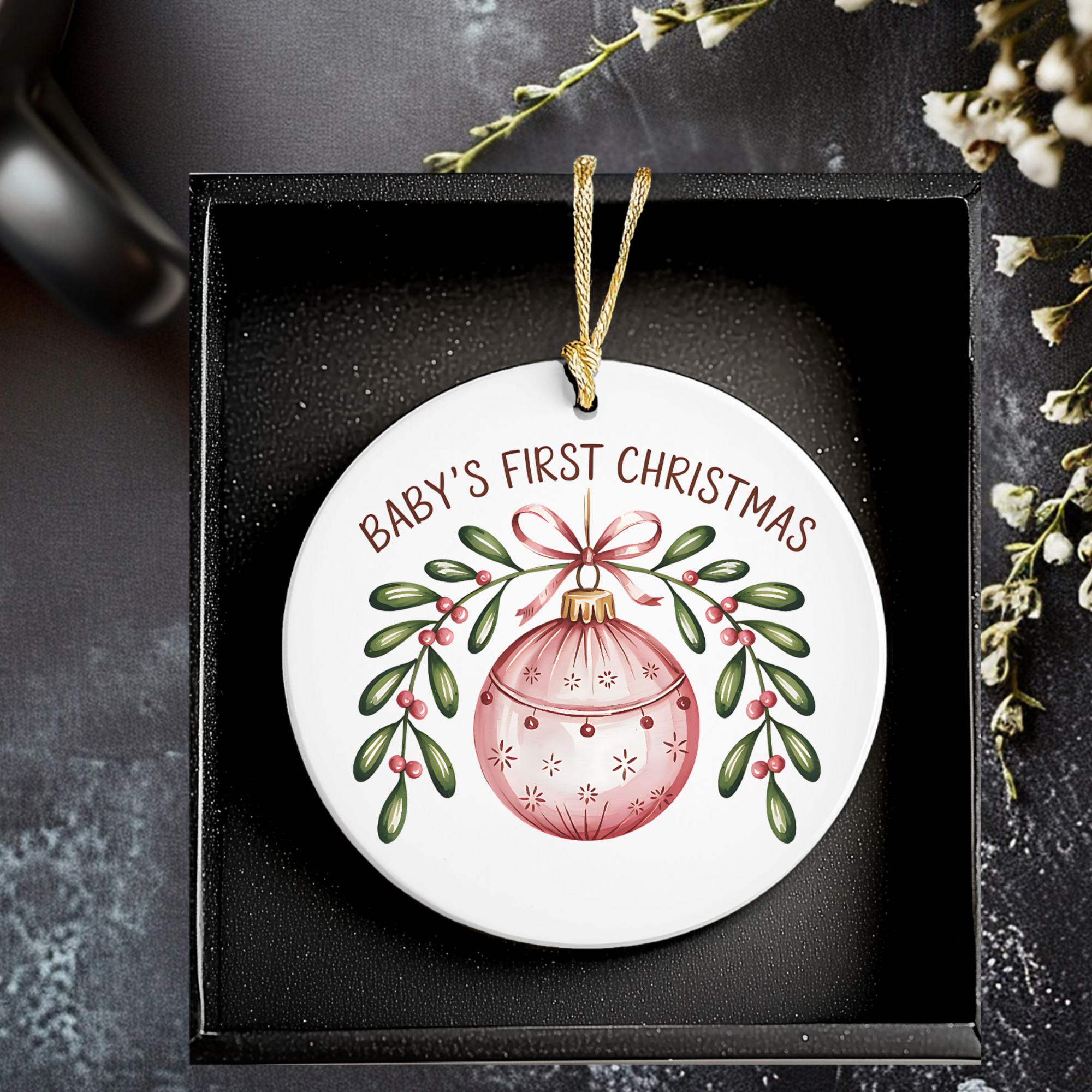 Fernville Creations - Wholesale Ornament - Baby’s First Christmas Ornament, Keepsake Gift for New Baby8