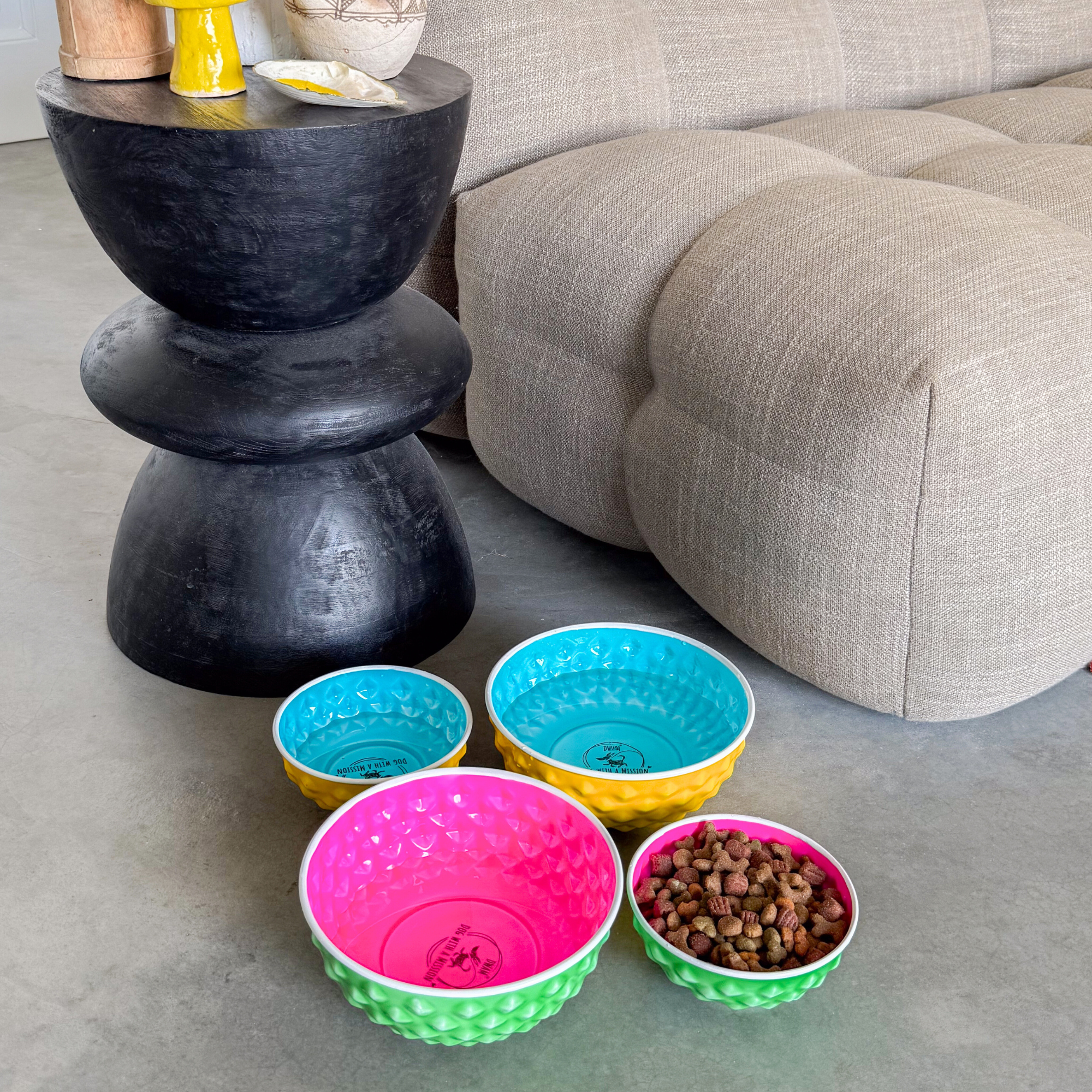 Green Watermelon Food & Water Bowl S (16 cm x 7 cm) for wholesale on Faire4