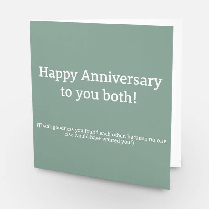 Jubilæumskort 'Ingen anden' for engroshandel hos Colourful Kardz