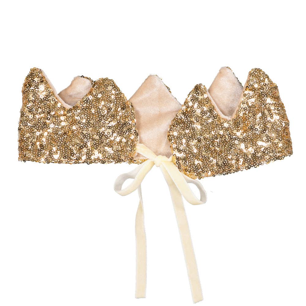 Luciole et Petit Pois - Wholesale Costume - Kids - Couronne - sequins dorés1