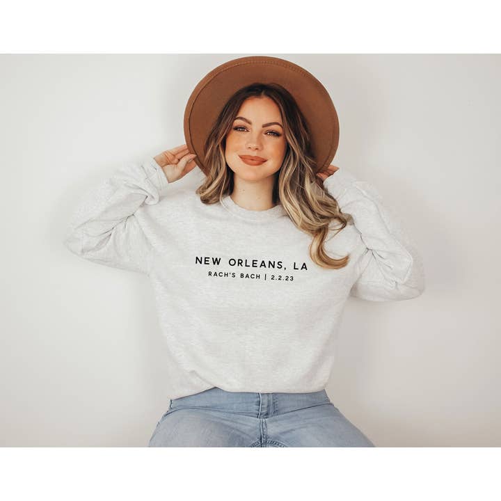 Typically Vulgar - Wholesale Sweatshirt - Unisex - Custom TEXT Sweatshirt // Gildan, One-Sided Print2