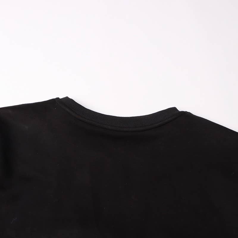 Productseeker - Wholesale Blouse - Women's - TP005 New Diamond Sequined Bow Cropped Top T-shirt21