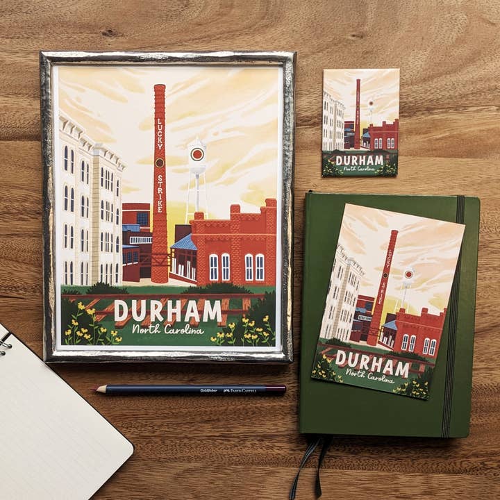 Papermill Creative - Wholesale Postcard - Durham, NC luxe postcard