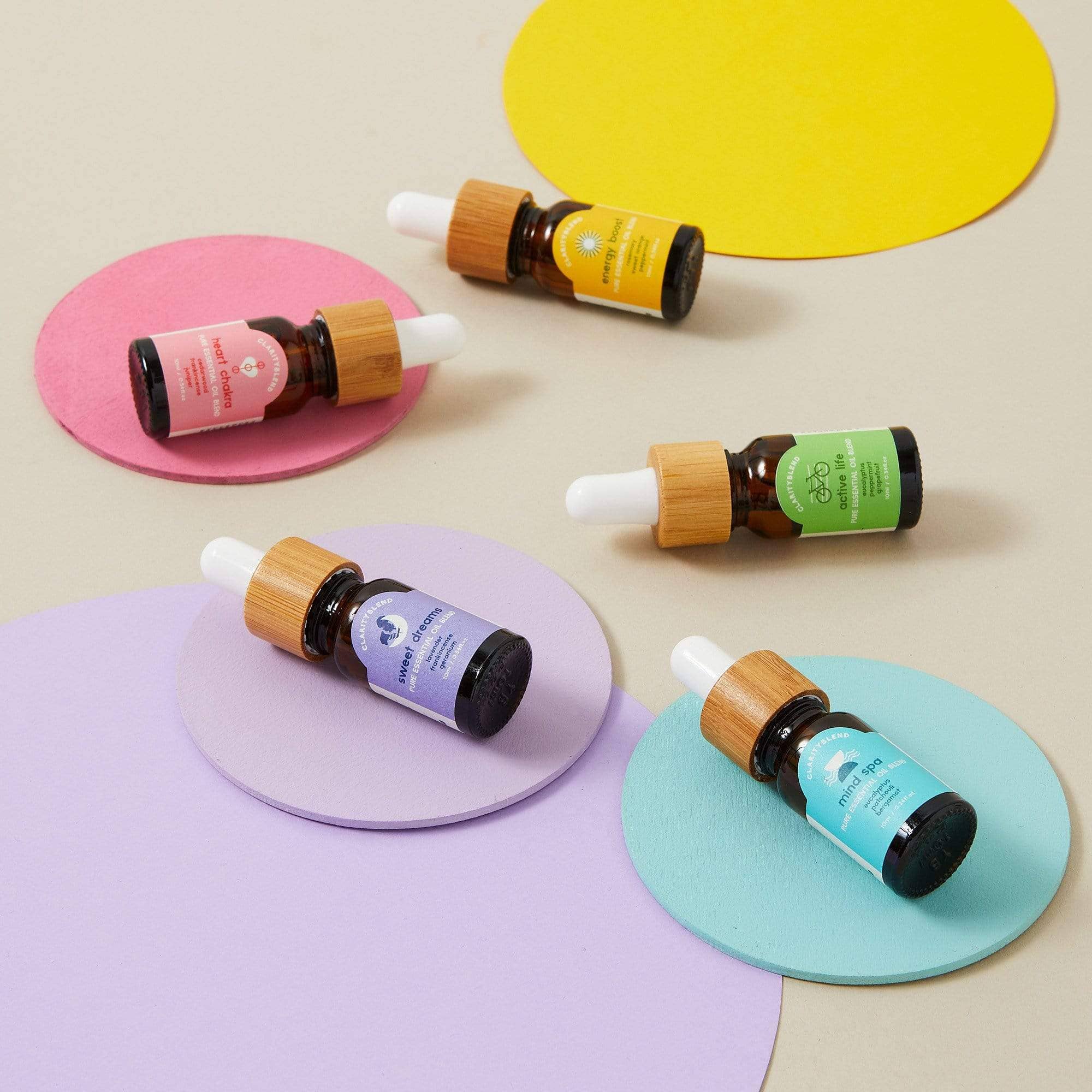 Clarity Blend Aromatherapy - Venta al por mayor Aceite esencial - Mezcla de aceites esenciales para difusor de chakra del corazón4