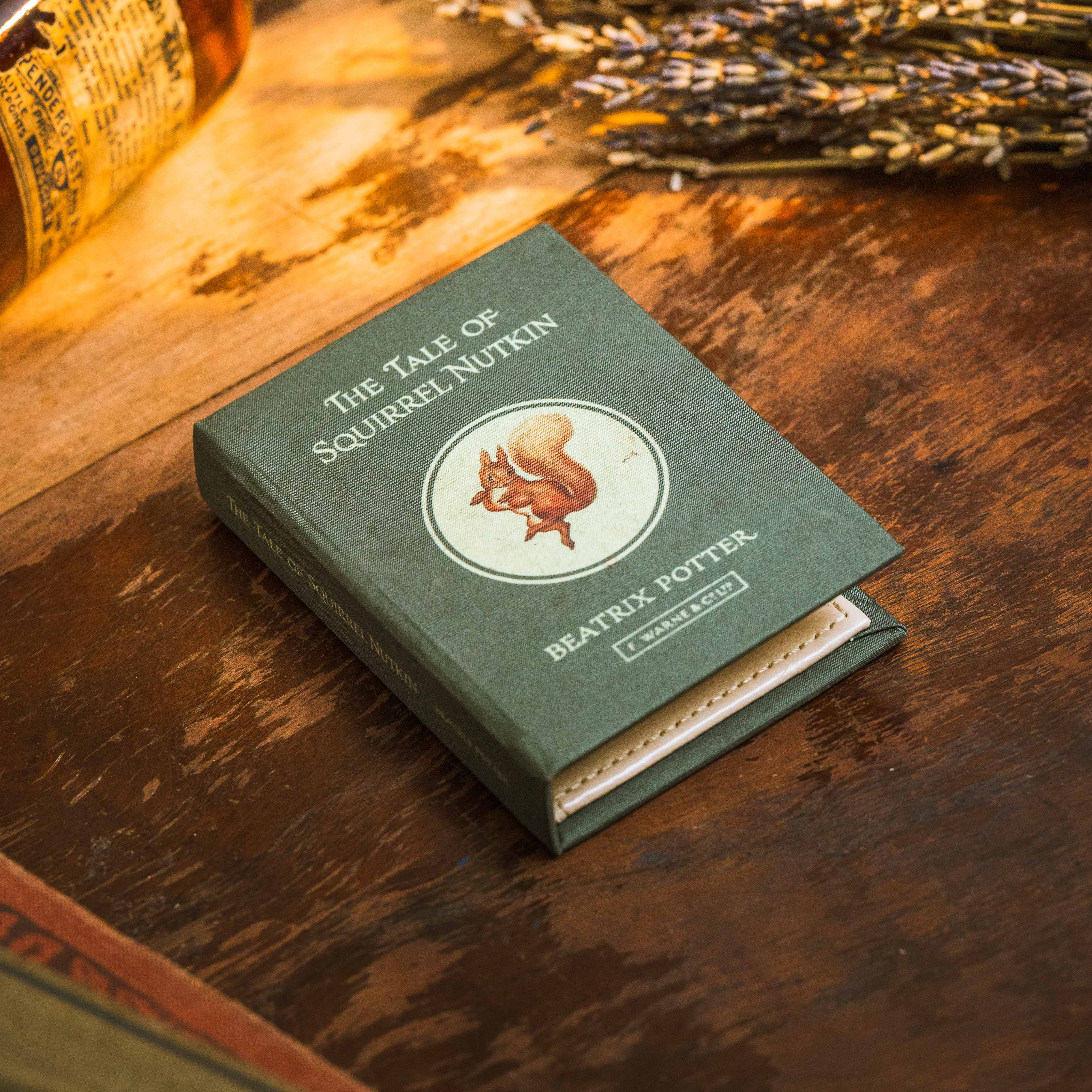 Novel Book Store - Wholesale Wallet - Unisex - The Tale of Squirrel Nutkin by Beatrix Potter 1903 Book Wallet0