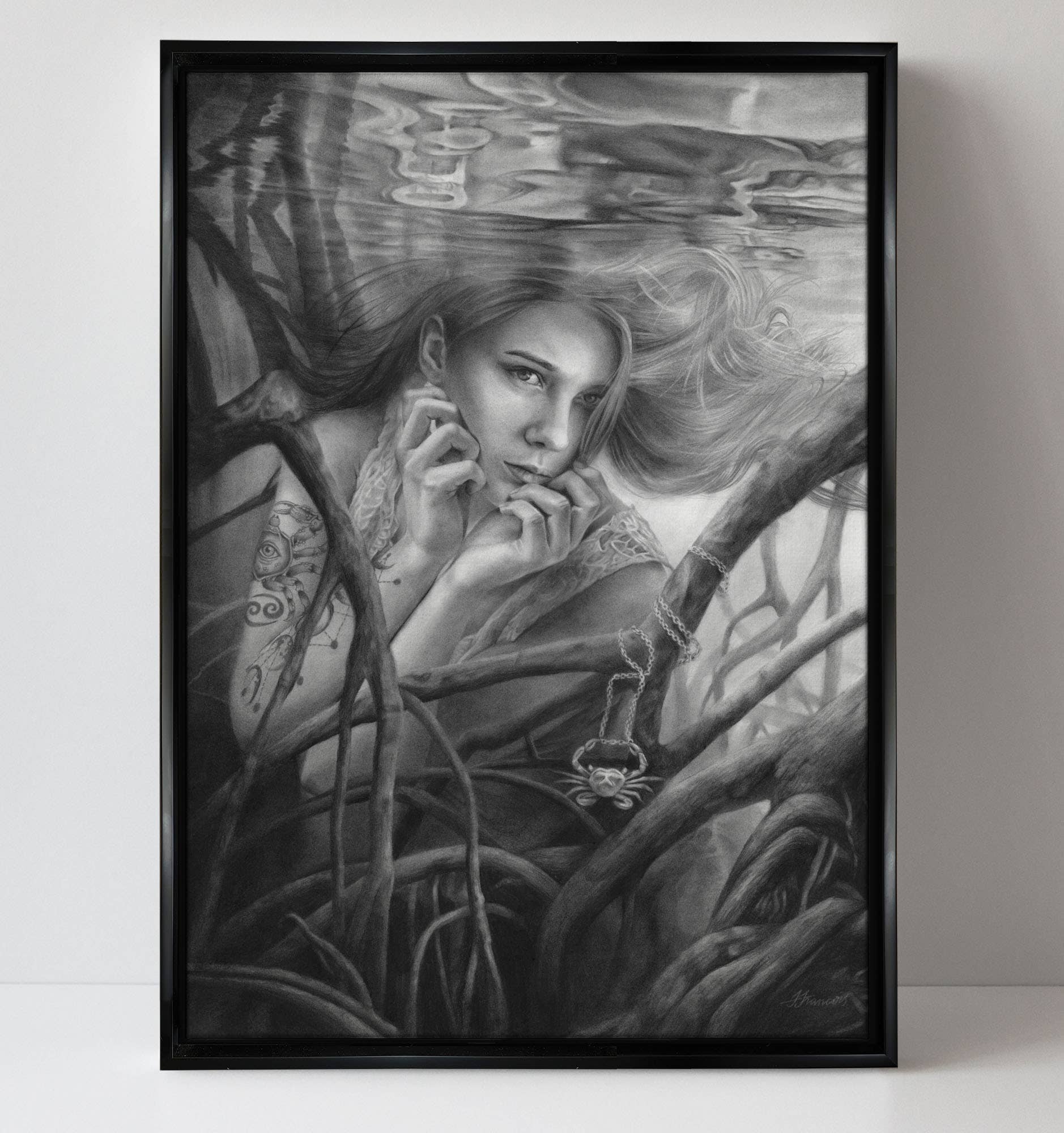 Fiona Francois Art - Vendita all'ingrosso Stampa artistica - Stampa su tela 'Cancer'1