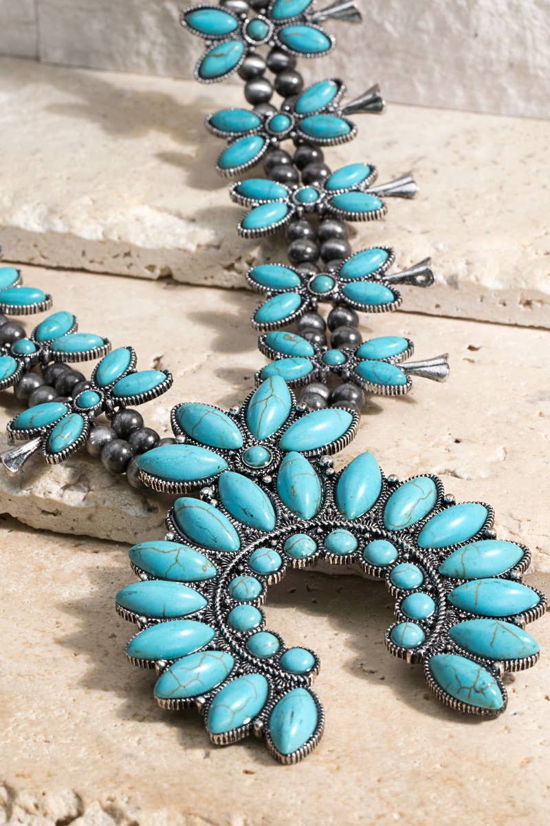 Urbanista - Wholesale Pendant/Charm Necklace - Squash Blossom Necklace Set1