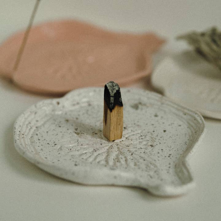 Handmade Ceramic Incense Holder for wholesale by cure.