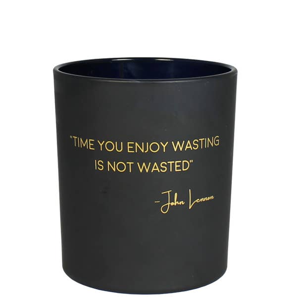 VELA DE SOJA - O TEMPO QUE GOSTA DE DESPERDIÇAR NÃO É DESPERDIÇADO por atacado de My Flame Lifestyle