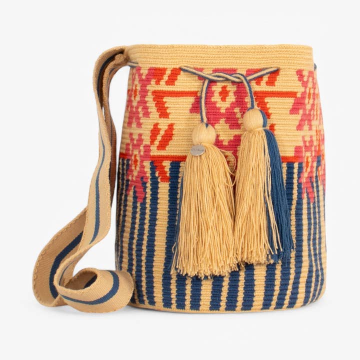 Geometrisk crossbody-taske L | Toast for engroshandel hos Guajii Design