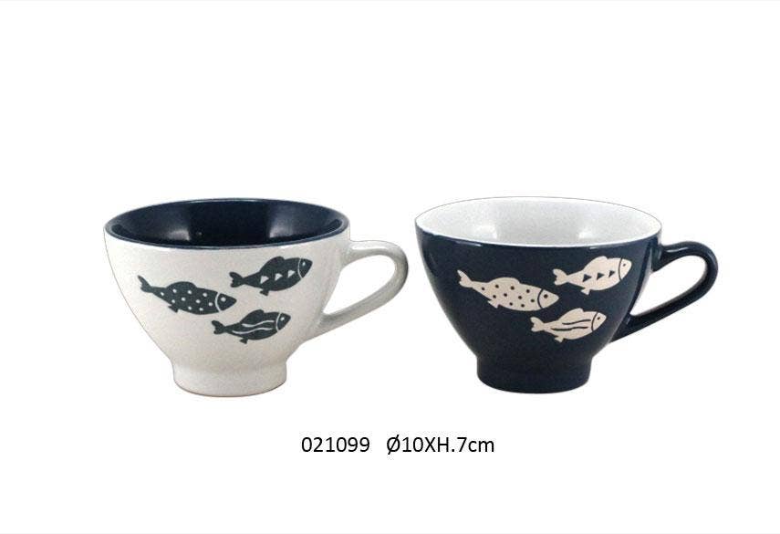 Faye - Wholesale Coffee Mug - Bolee 'Tribaly' Ø10.3 X H. 7 cm/240 ml/2 Ass0