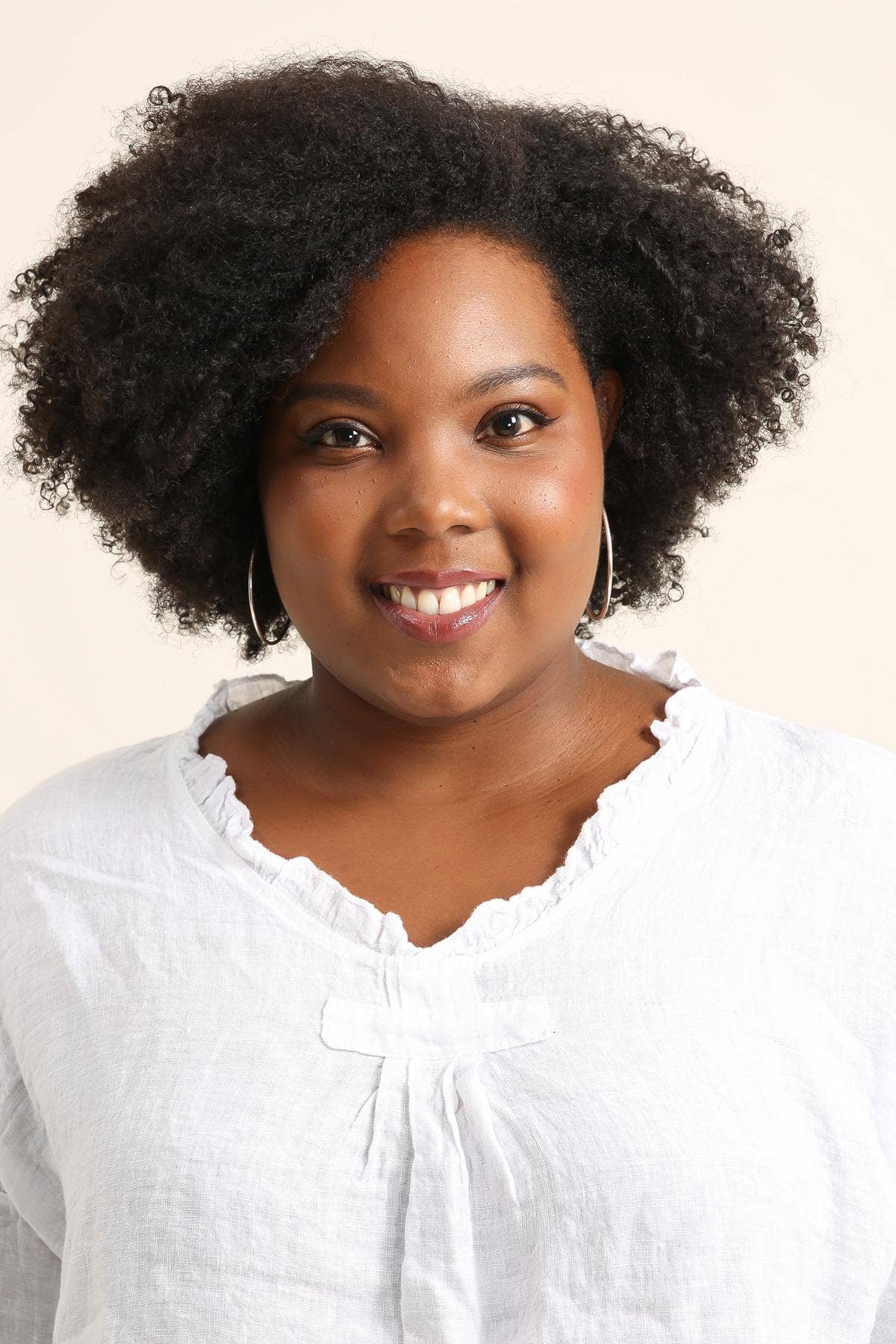 Lea & Luc - Grandes Tailles – Túnica - Mulher por atacado – Túnica de linho plus size com caimento solto21