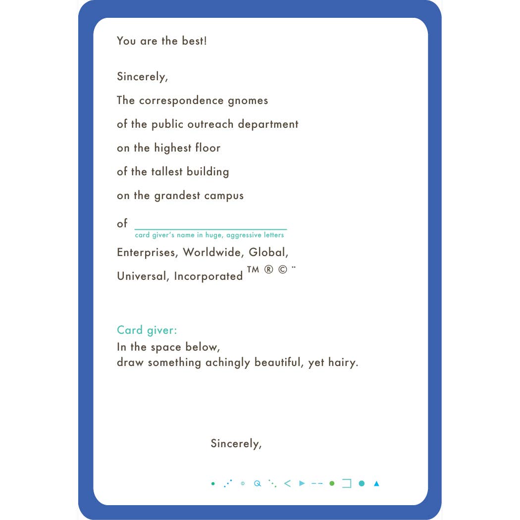 Fomato - Wholesale Stationery/Notecard Set - Notecard:  Thank You1