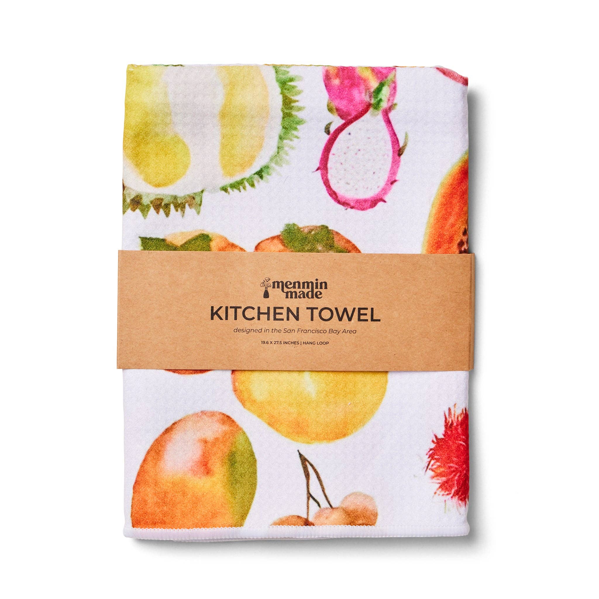 Menmin Made - Wholesale Tea Towel - Asian Fruit Waffle Weave Kitchen Towel4