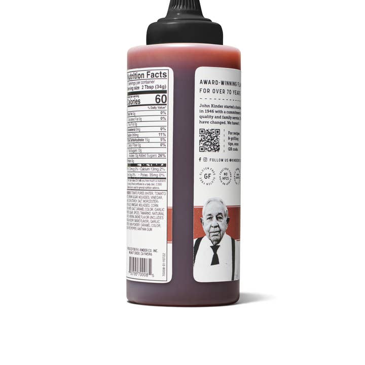 Kinder's Sauces & Seasonings - Wholesale BBQ Sauce - Hickory Brown Sugar BBQ Sauce1