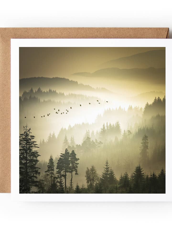 Dukes Flight for wholesale by Ecosse Encaustics Cards