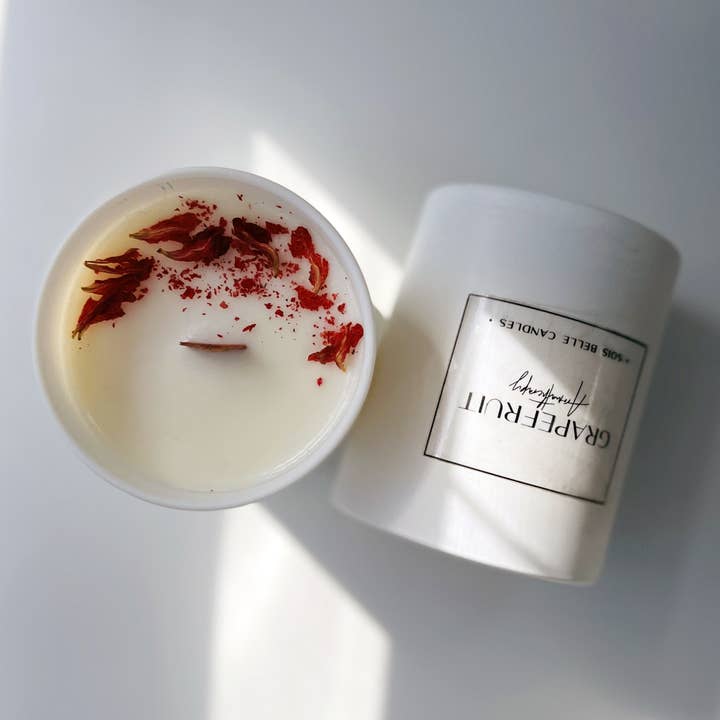 Sois Belle candle - Wholesale Jar/Filled Candle - Grapefruit