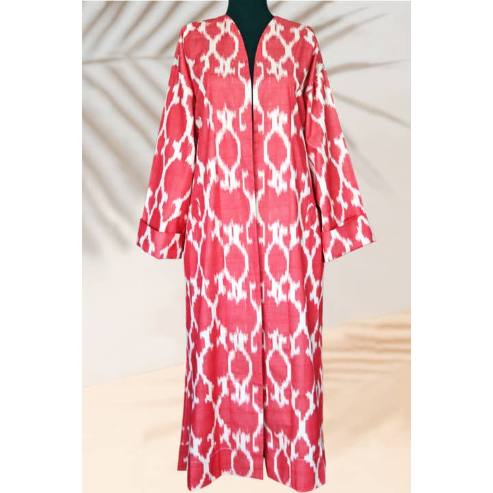 Caftano Ikat in Cotone 025 per la vendita all'ingrosso da parte di MIASETA