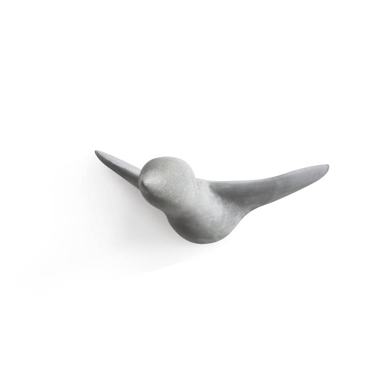 Formpoet – Engroshandel 3D-vægkunst – Beton fugl - lysegrå
