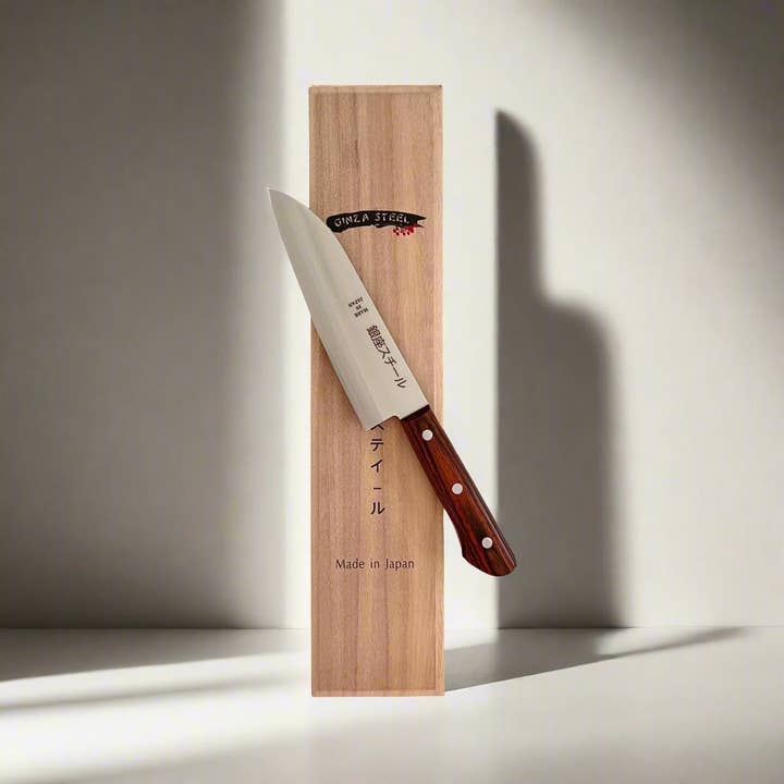 Ginza Steel - Wholesale Kitchen/Utility Knife - Yamato 170 - Santoku Knife 170mm Blade | VG1 DP CLAD1