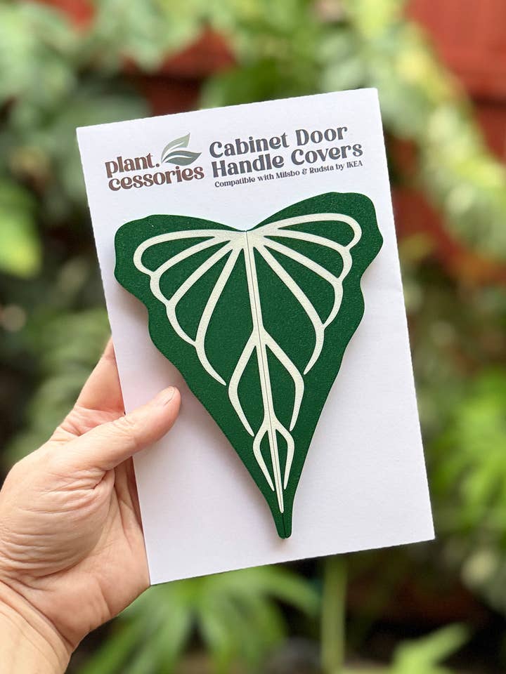 Anthurium Delta Force Greenhouse Cabinet Handle Covers for wholesale by plant.cessories