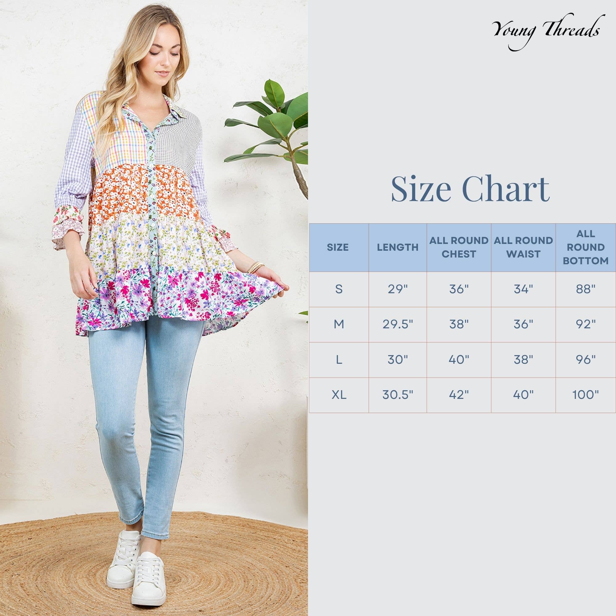 IVORY Women’s Mexican Embroidery Blouse Gathered Waist Shirt for wholesale on Faire7