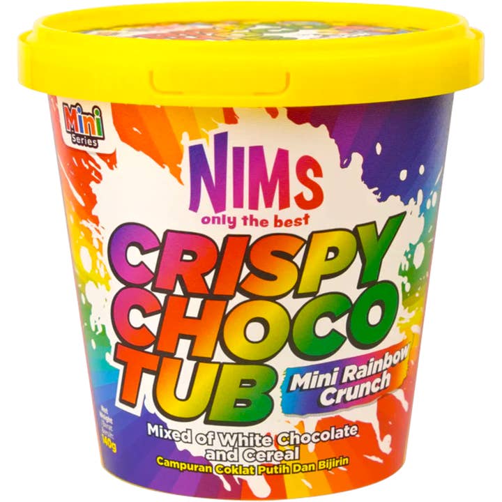 Nims Knusprige Choco Dose Mini Regenbogen Crunch für den Großhandel von Cow Crack Wholesale