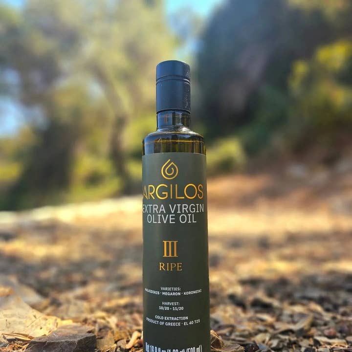 ARGILOS - Wholesale Olive Oil - ARGILOS III RIPE Greek Extra Virgin Olive Oil (500ml)5