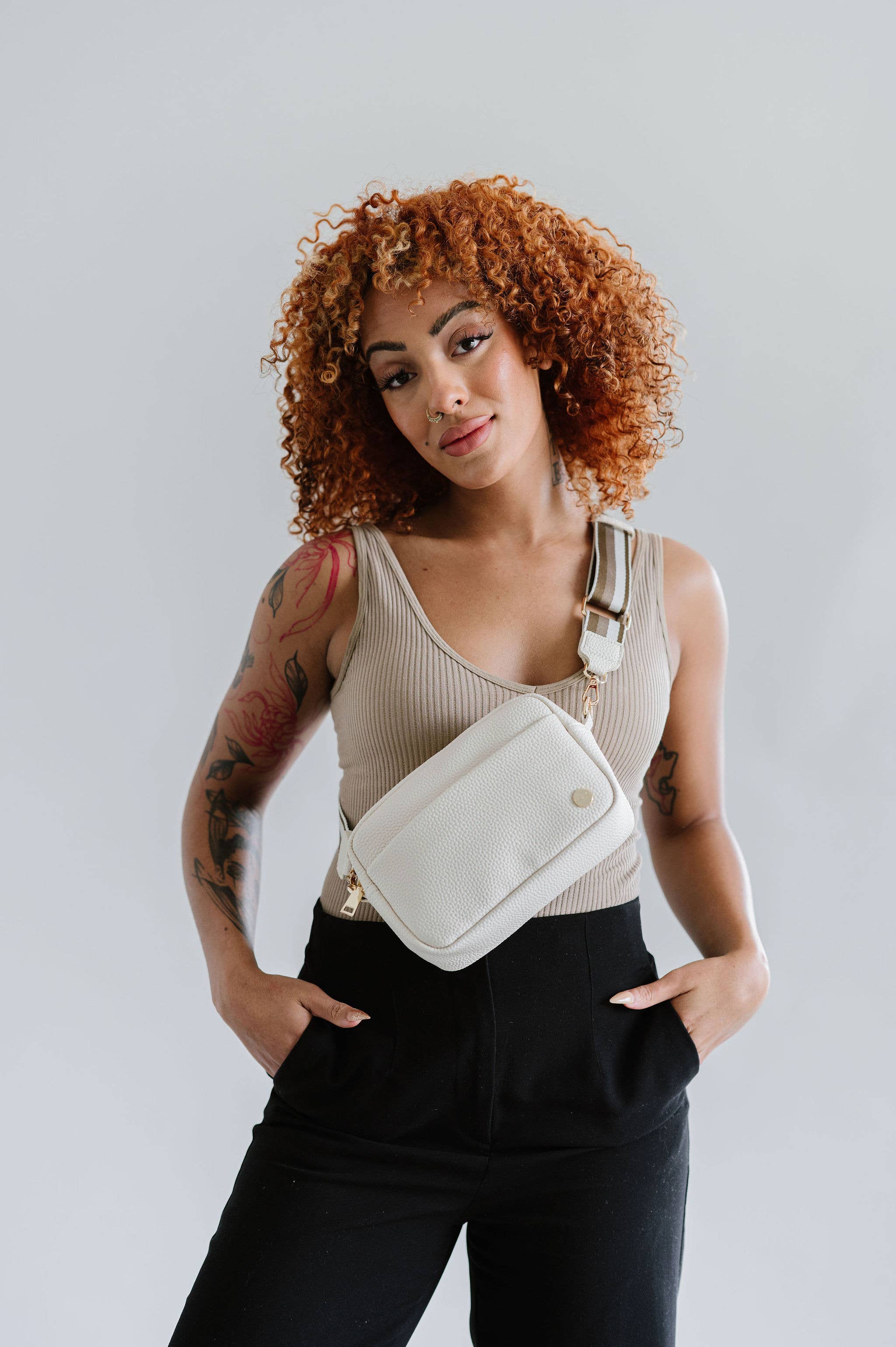 modern and chic - Wholesale Crossbody Bag - Women's - Willow Crossbody Belt Fanny Waist Sling Purse Bag2