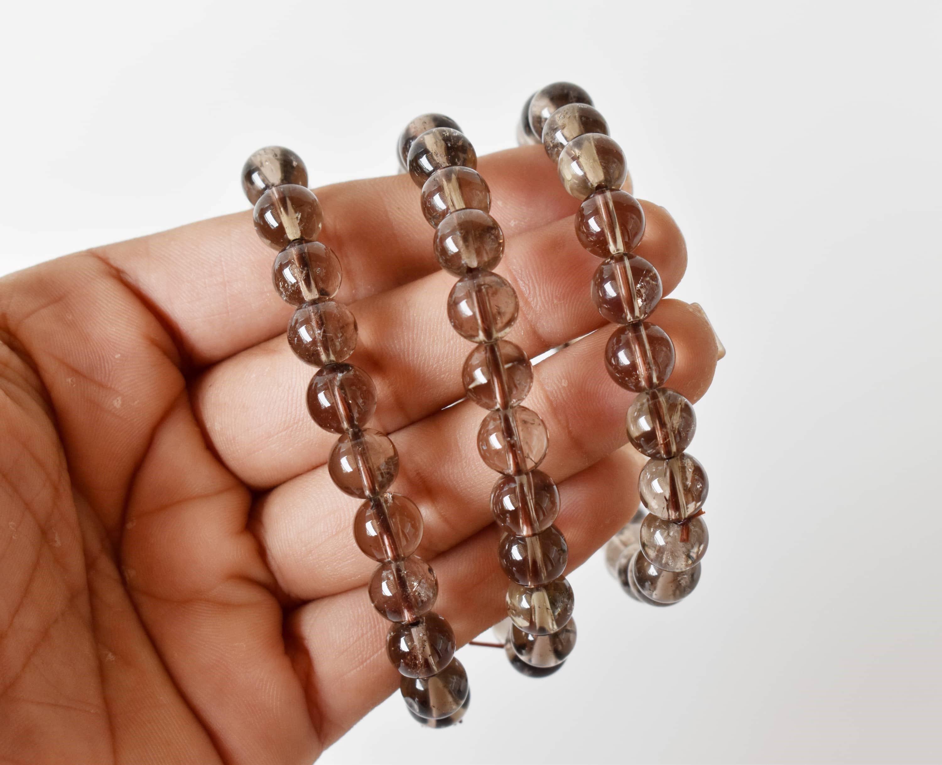 Soothing Crystals – wholesale Beaded bracelet – Healing Bracelet | Smokey Quartz | Gemstone Bracelet5
